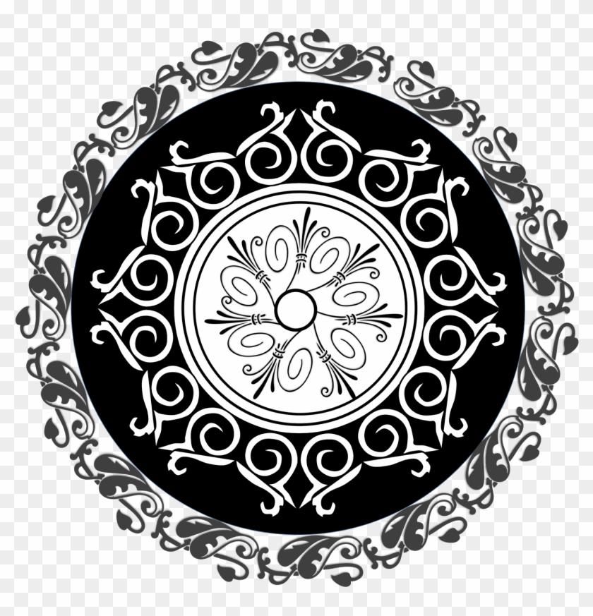 Free Clipart Mandala Series Rt008 - Border Designs #157966