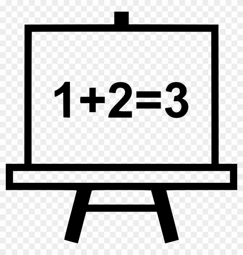 Png File - Math Problem Clipart Black And White #158022