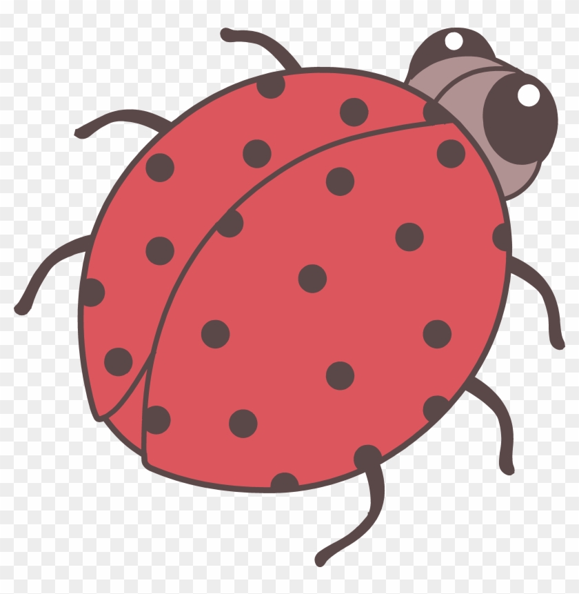 Cute Ladybug Clip Art Free - Cute Red Ladybug #158103