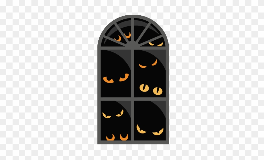 Halloween Window Svg Scrapbook Cut File Cute Clipart - Halloween Window Svg Scrapbook Cut File Cute Clipart #158197