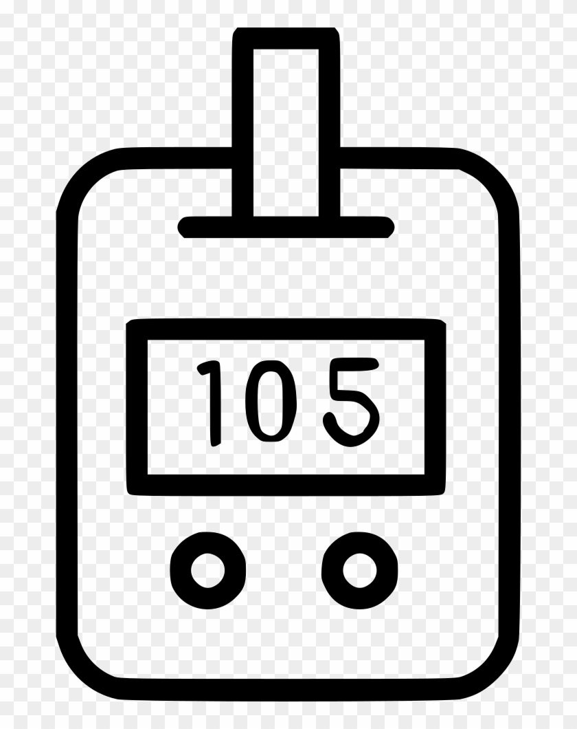 Png File - Blood Glucose Meter Icon #158590