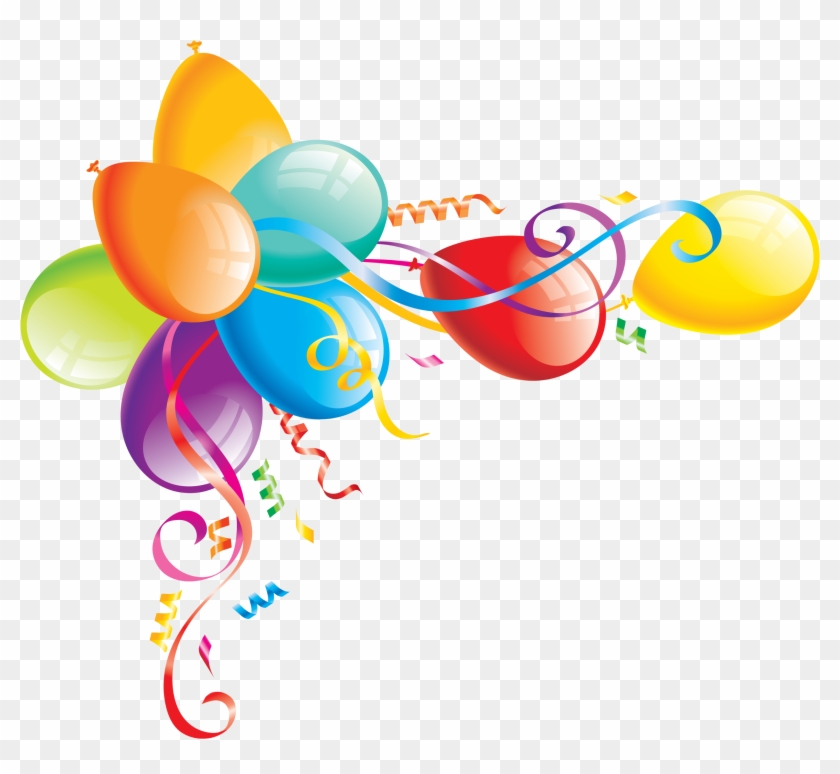 Gif Ballon De F Te - Balloons Clipart Png #158656