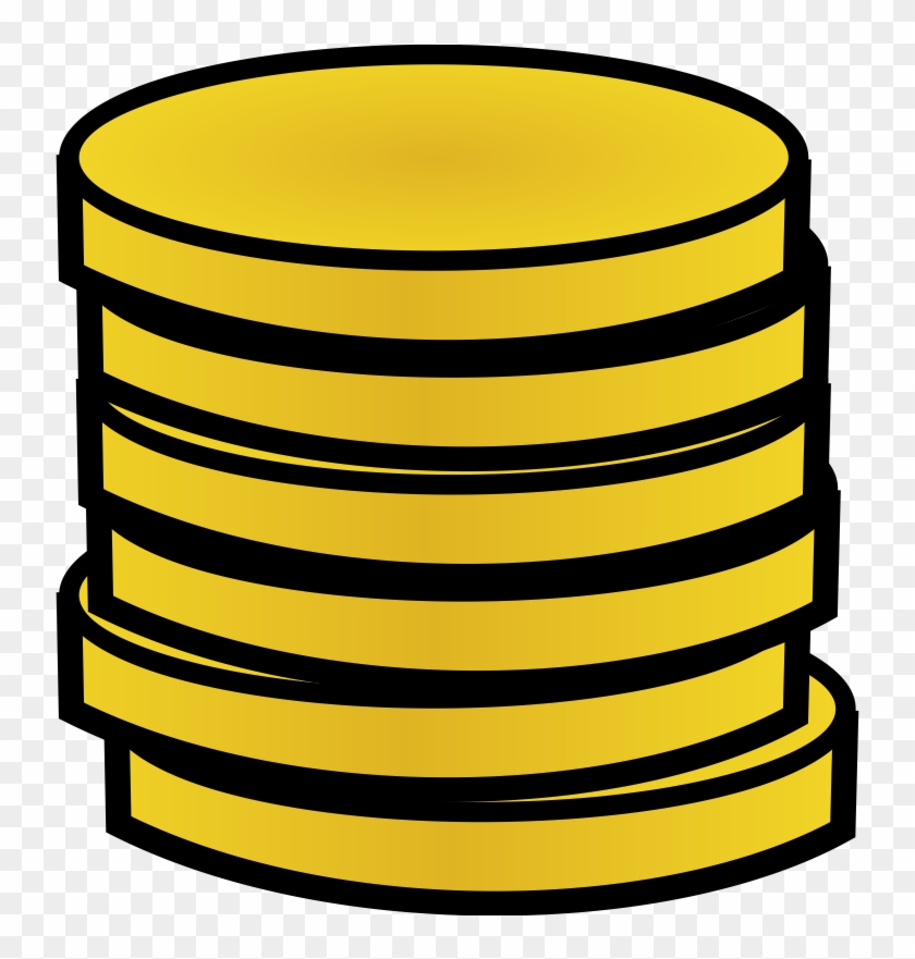 Stack Of Gold Coins - Cartoon Gold Coins #158665