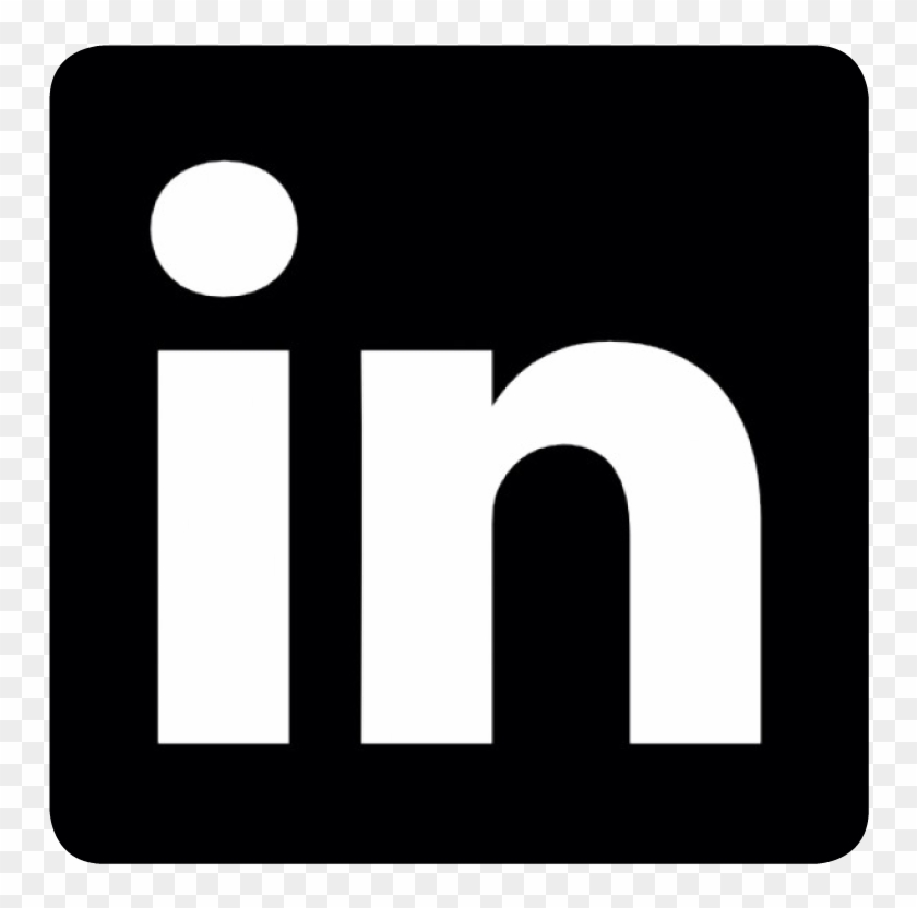 Facebook Linkedin Youtube - Linked In Icon Black #158706