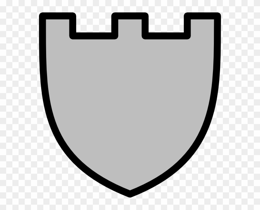 Gray Clipart Shield - Grey Shield Png #158928