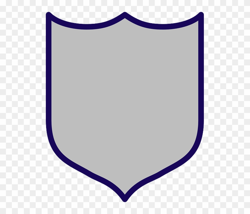 Shield Clipart Armor Shield - Grey Shield Clip Art #158948