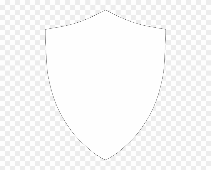 Free Vector Shield Inset Clip Art - Shield White Png #158987