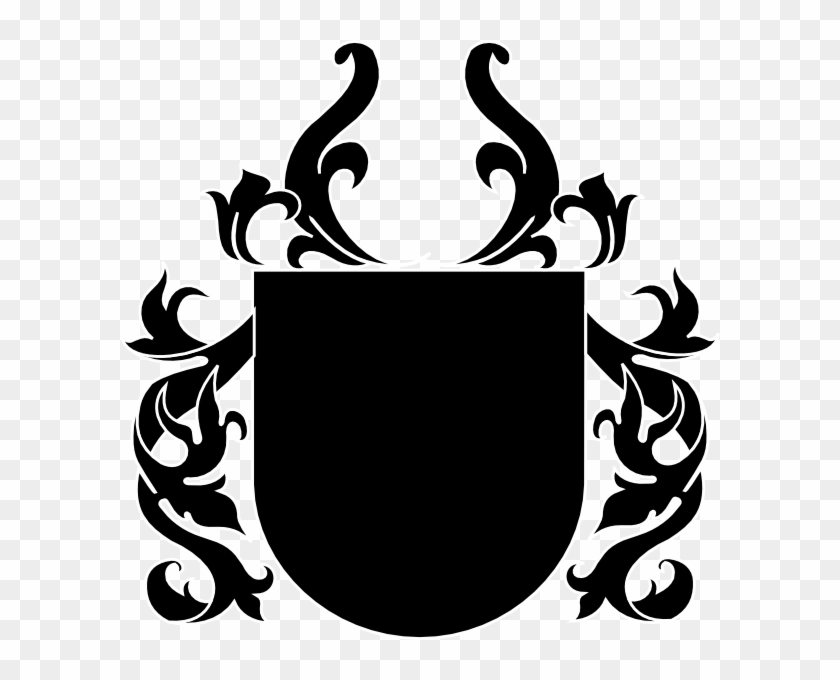 Black Crest Clip Art - Emblem #158997
