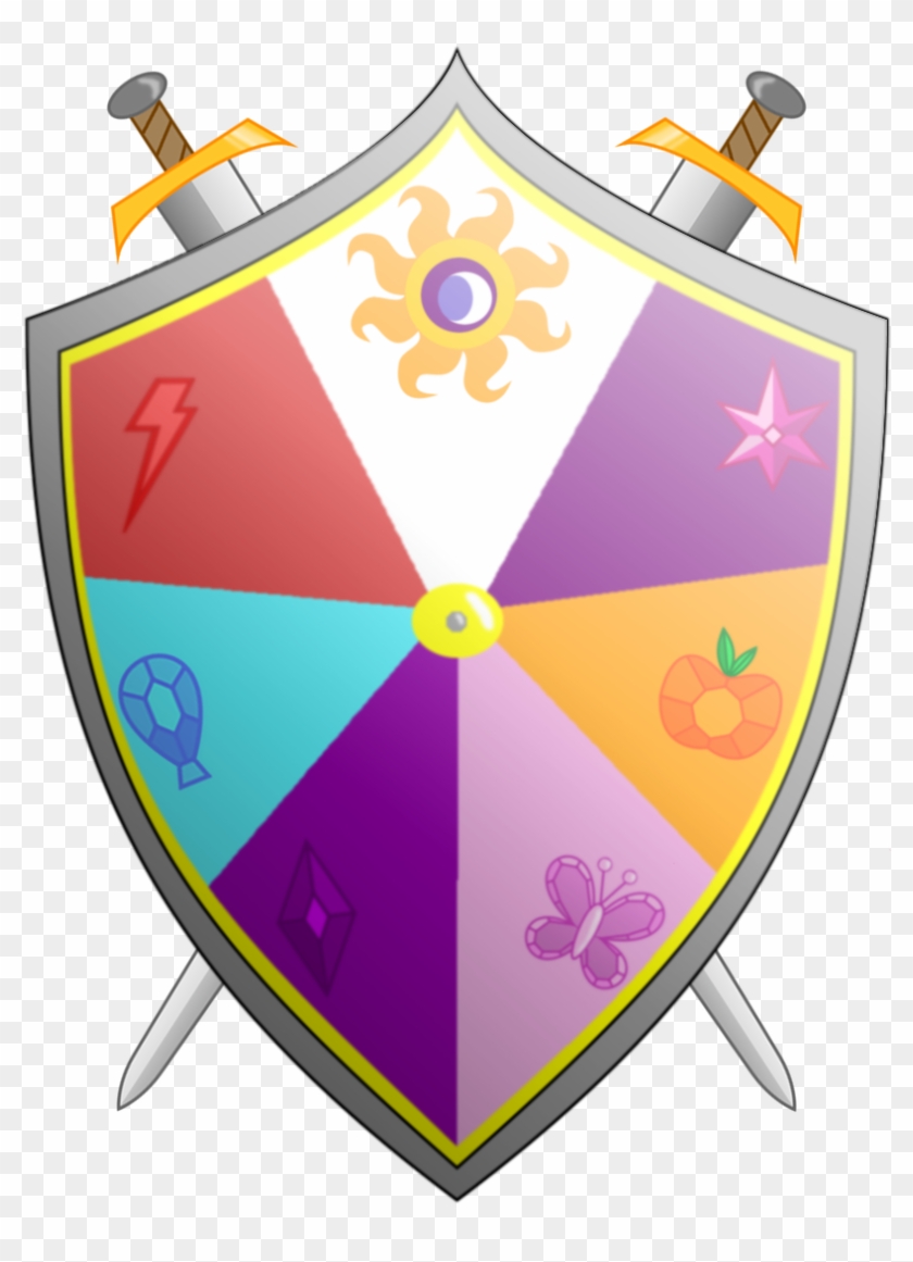 Knights Of Harmony Shield And Arms Ii Colors By Fyre-medi - Mlp Knights Of Harmony #159047