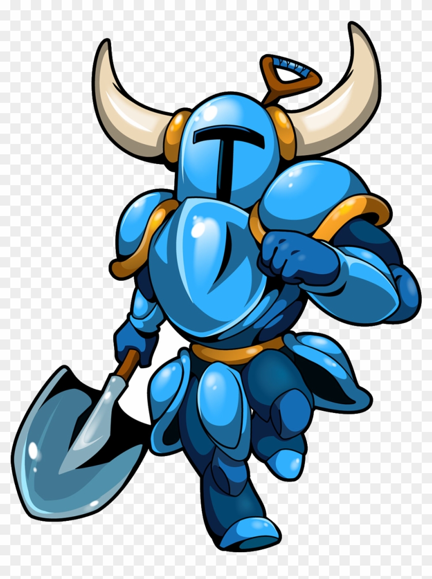 Usually Clad In Light Blue Armor, He Is A Chivalrous - Shovel Knight #159285