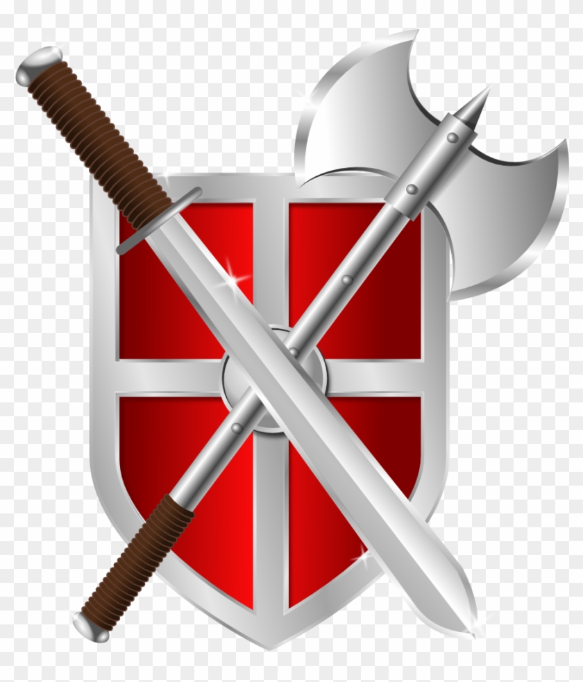 Sword Shield Clipart #159279
