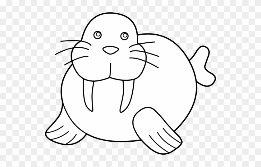 Walrus Clip Art - Tangent Of A Circle #159364