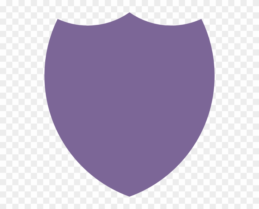Shield Purple Clip Art At Clkercom Vector - Clip Art #159474