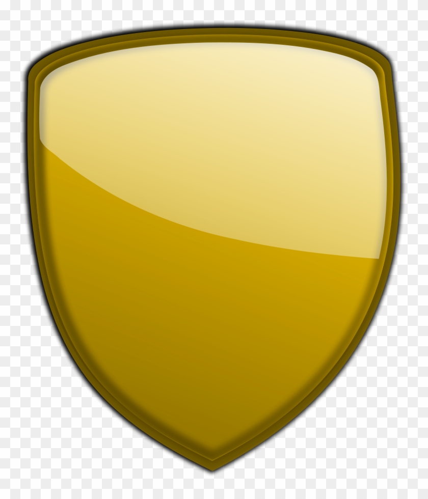 Gold Shield - Shield Png #159506