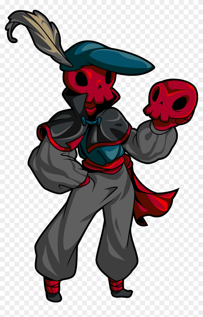 Shovel Knight Red Skull #159521