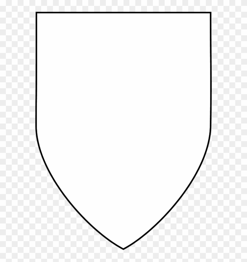 Vector Clip Art - Simple Shield Template #159532