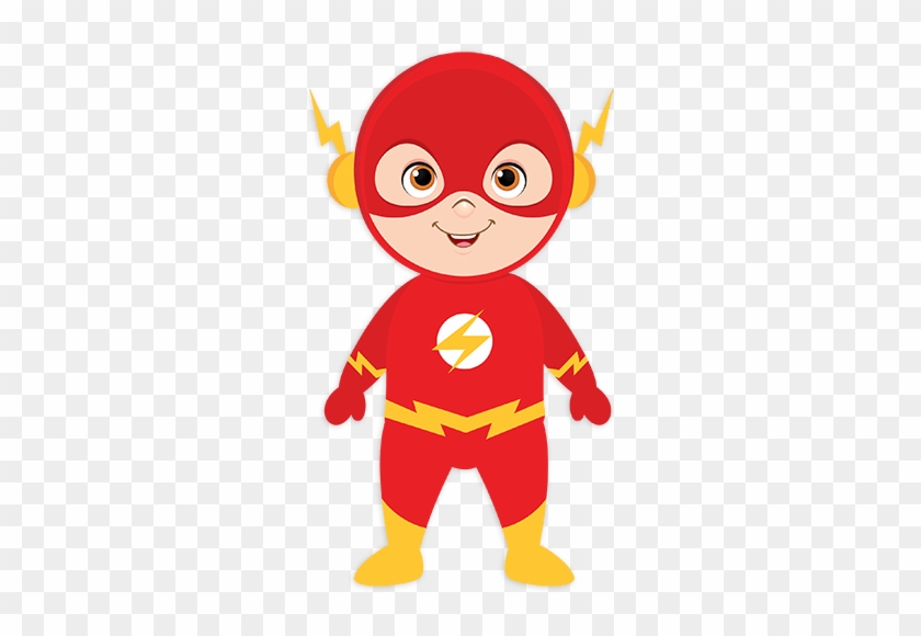 Heroes Y Heroinas Dibujos - Flash Superhero Clipart #159560