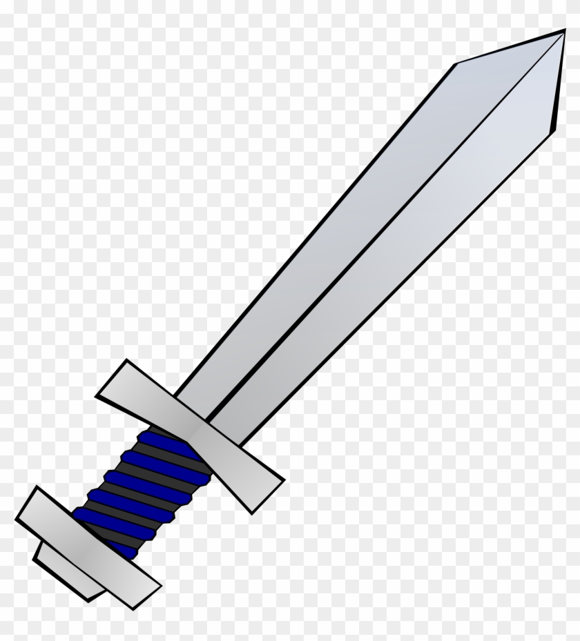 File - Sword 01 - Svg - Sword Clipart No Background #159576