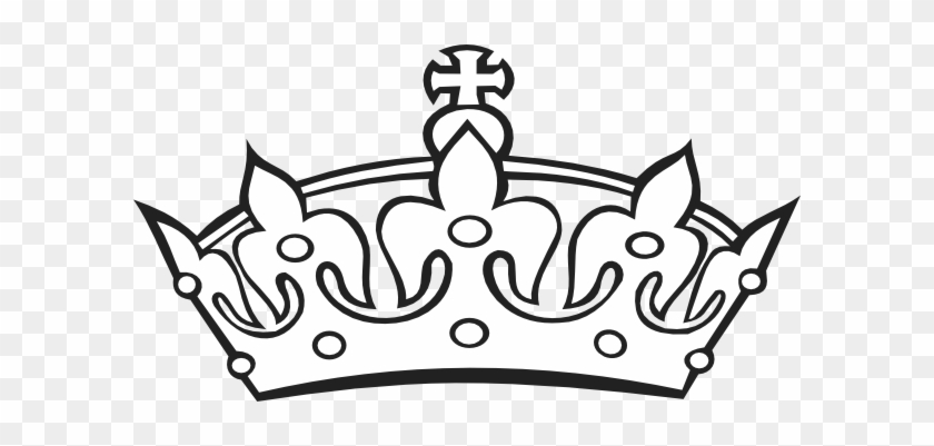 Crown Outline Clip Art - Crown Images Black And White #159616