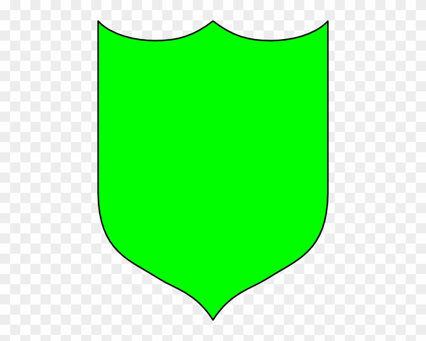 Green Shield Crest Clip Art At Clkercom Vector - Green Shield Clipart #159709