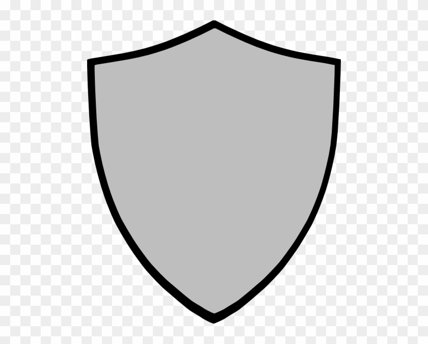 Gray Clipart Shield - Gray Shield Clipart #159714