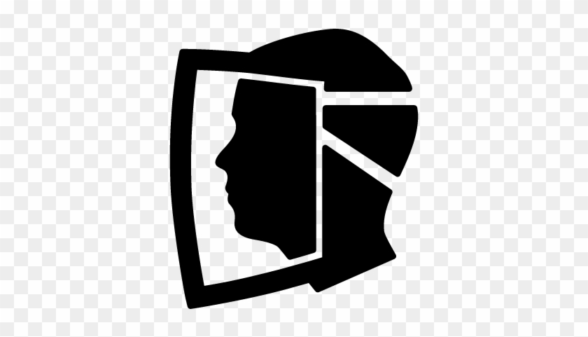 Face Shield Vector - Face Shield Safety Icon #159802