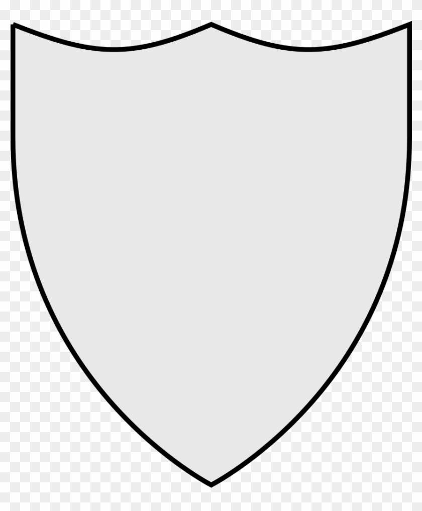 Coa Illustration Shield Triangular - Team Logo Template Png #159801