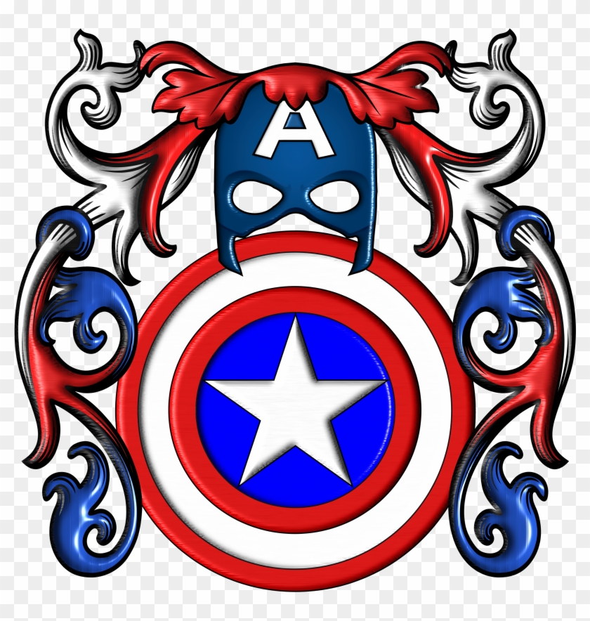 Captain America Coas Present Shield By Lord-giampietro - Cartoons Captain America Shield #159880