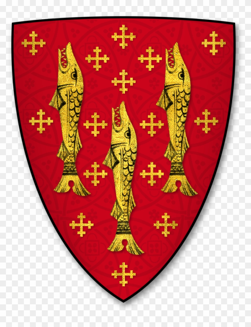 Coat Of Arms Of Geoffrey De Lucy, Temp - Emblem #159887