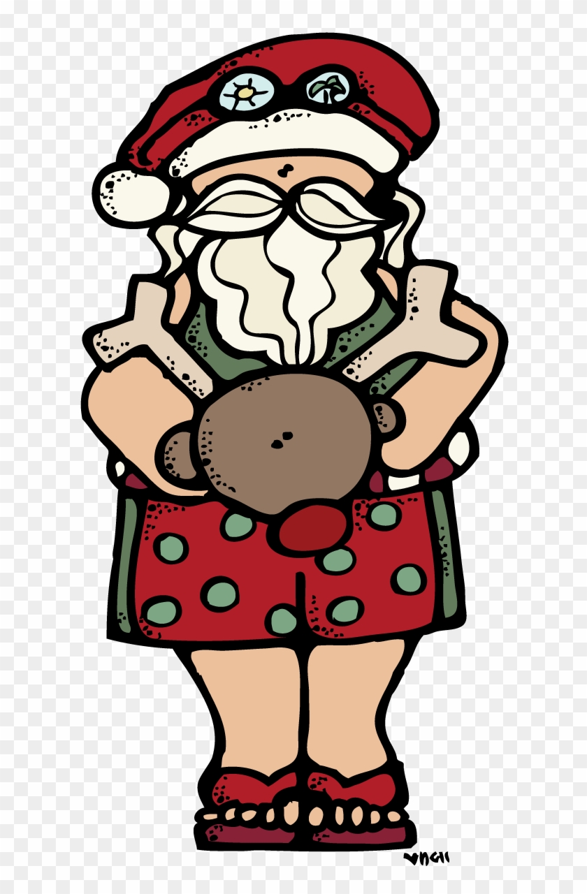 Reindeer Clipart Melonheadz - Melonheadz Santa #159969