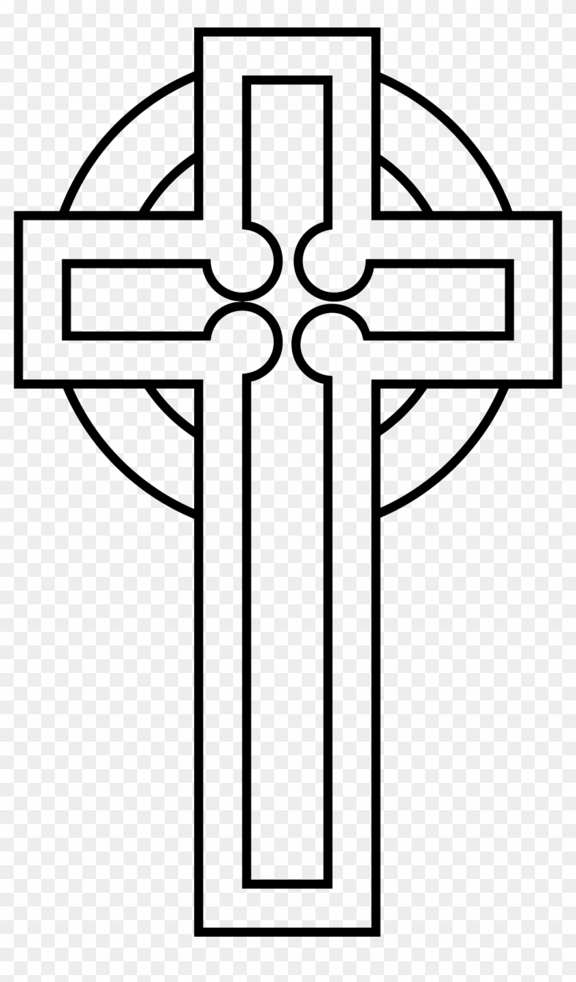 Clip Art Of Celtic Cross Clipart - Horizon Observatory #160019