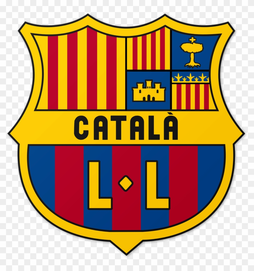 I Put This Logo Together For The Catalan Language - Catalonia And Barca Logo #160037