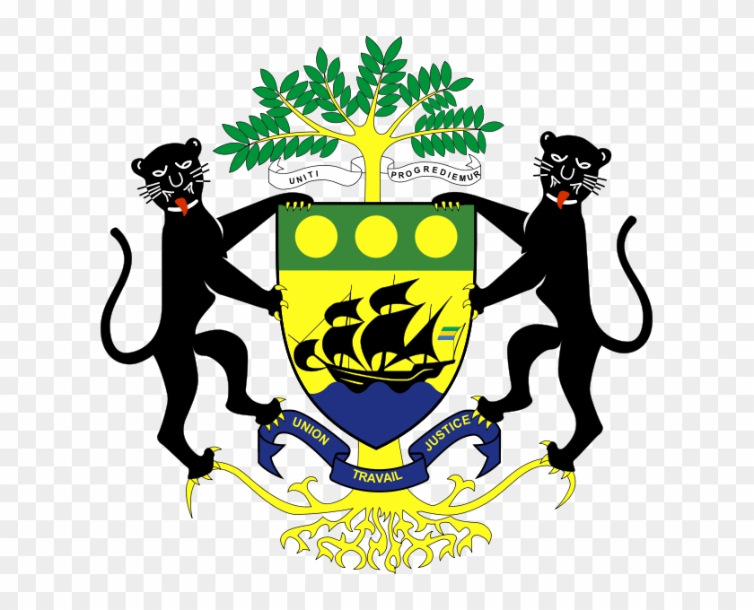 Gabon Coat Of Arms #160047