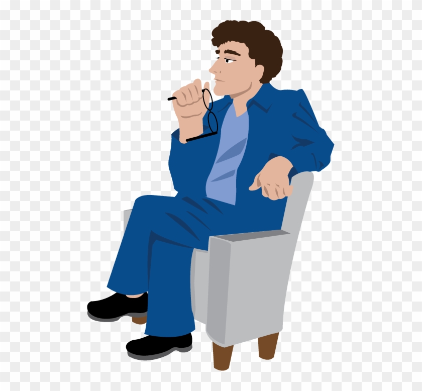 Clipart People Sitting - Critic Clipart #160100