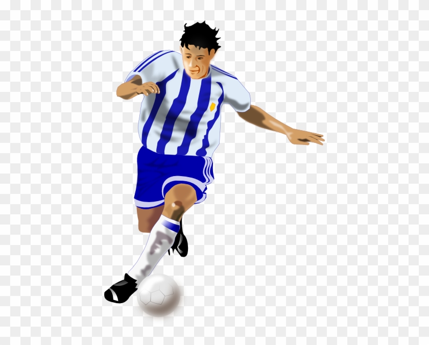 Football Player Clip Art At Clker - Football Player Clipart Png #160218