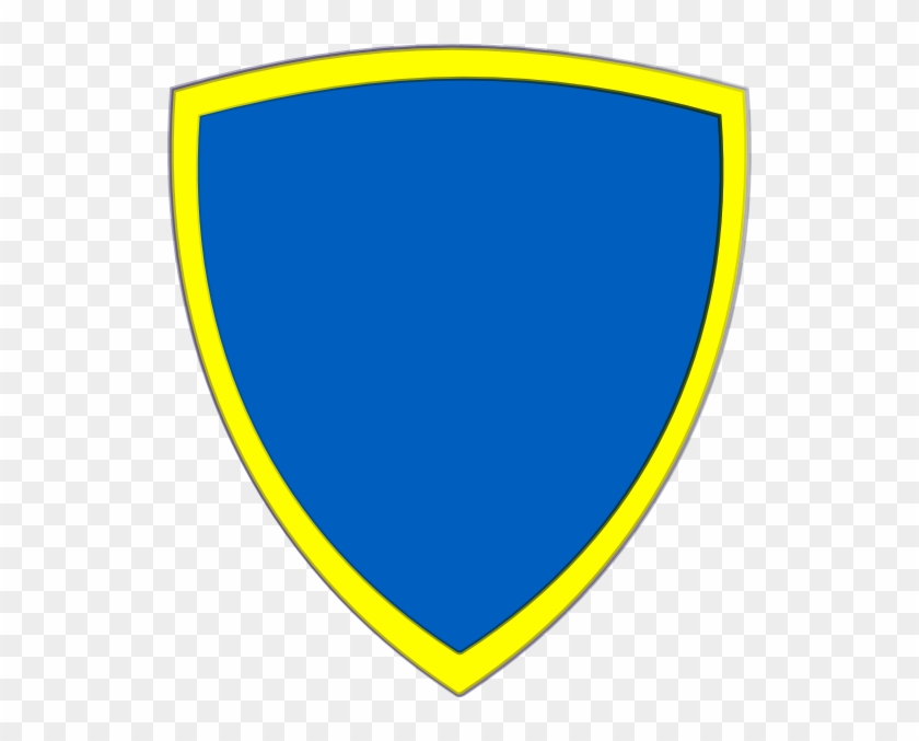 Blue And Yellow Security Shield Clipart - Blue And Yellow Shield #160299