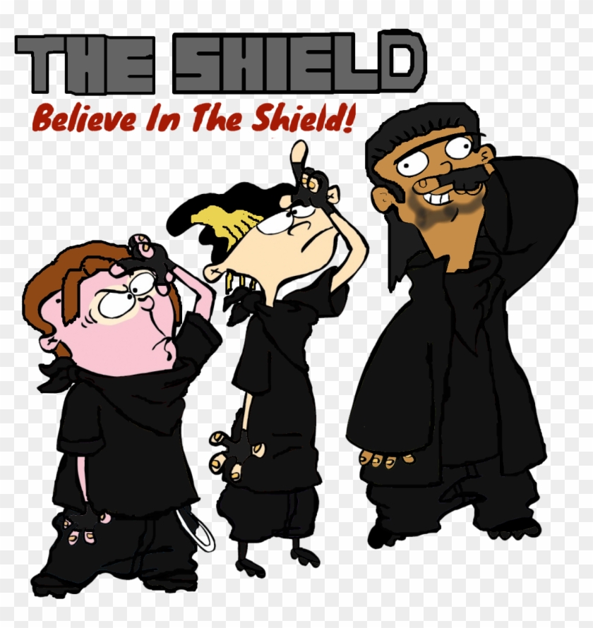 Edd N Eddy As The Shield By Thunderfists1988 - Ed Edd N Eddy Black #160472