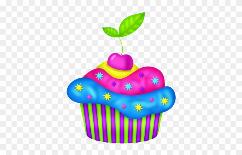 Cupcake Clipartfood - Neon Cupcake Clipart #160559