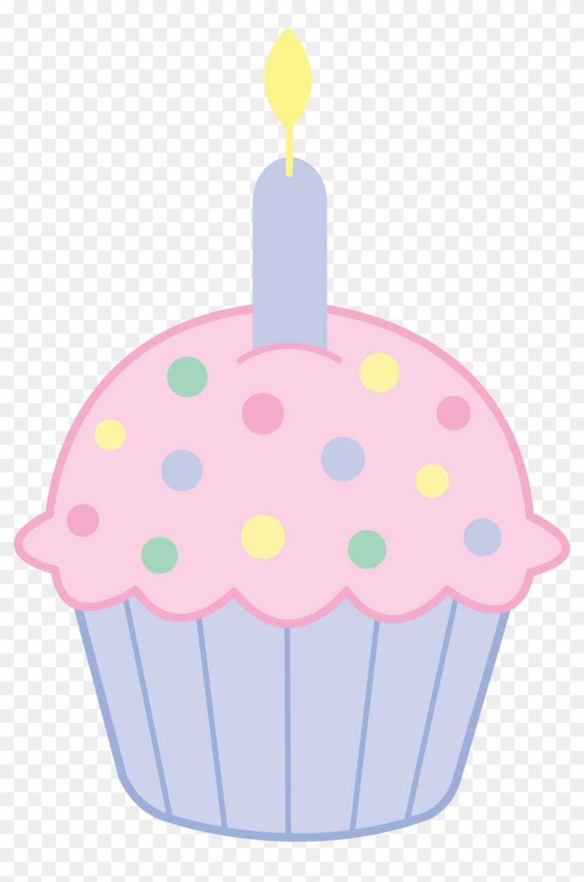 Birthday Cupcake - Cupcake White Icing Clipart #160575