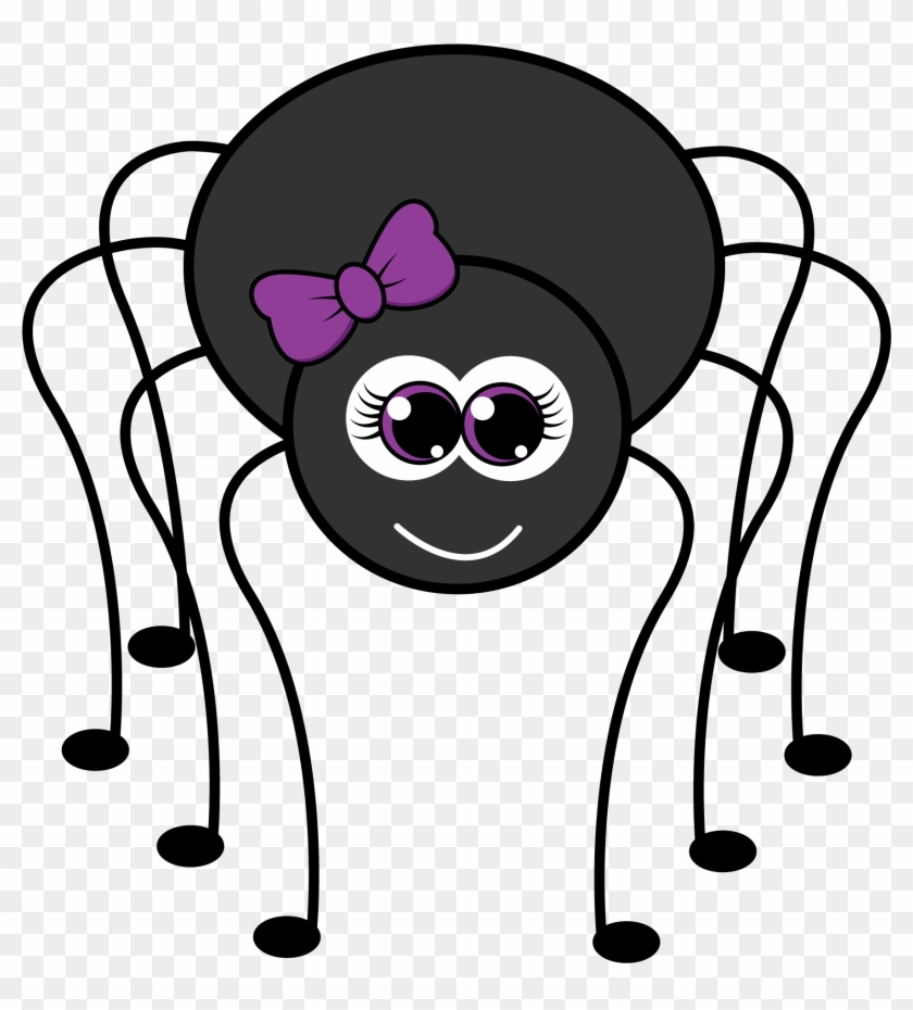 Cute Spider Clipart #160640