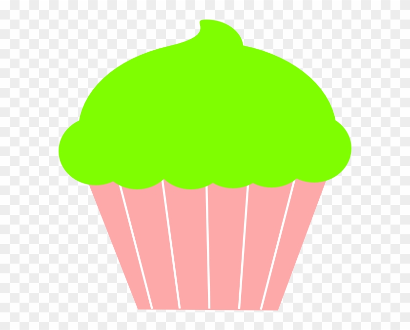 Cupcake Clip Art - Green Cup Cake Clip Art #160642