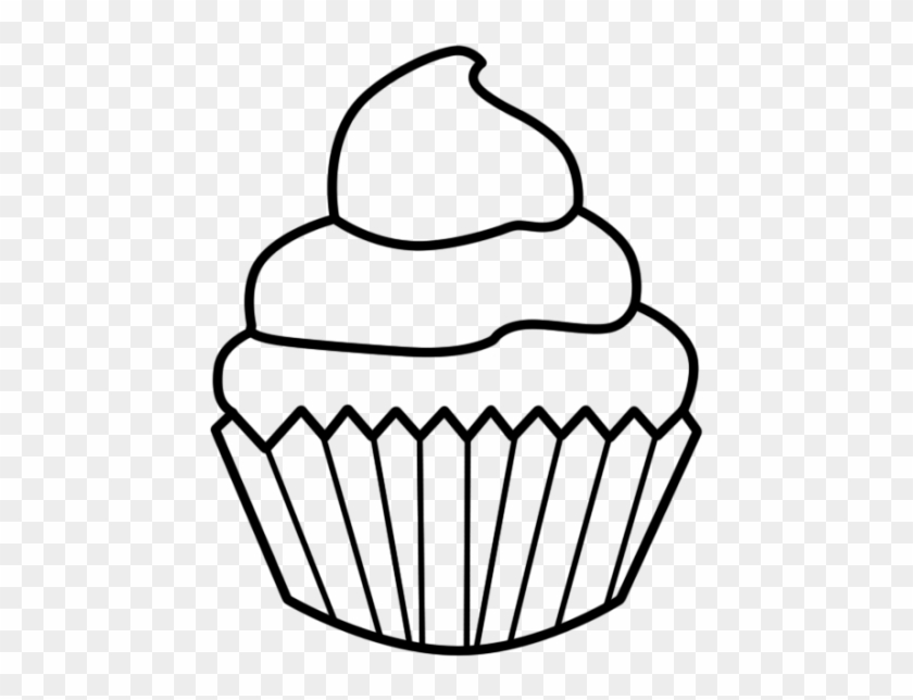 Cupcake Clipart Black And White 13 Nice Clip Art - Cupcake Clipart Black And White #160648