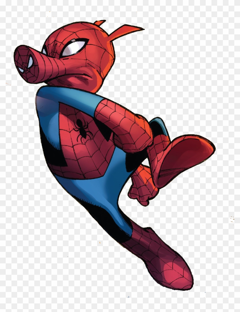 Amazing Spider - - Spider Verse Spider Pig #160909