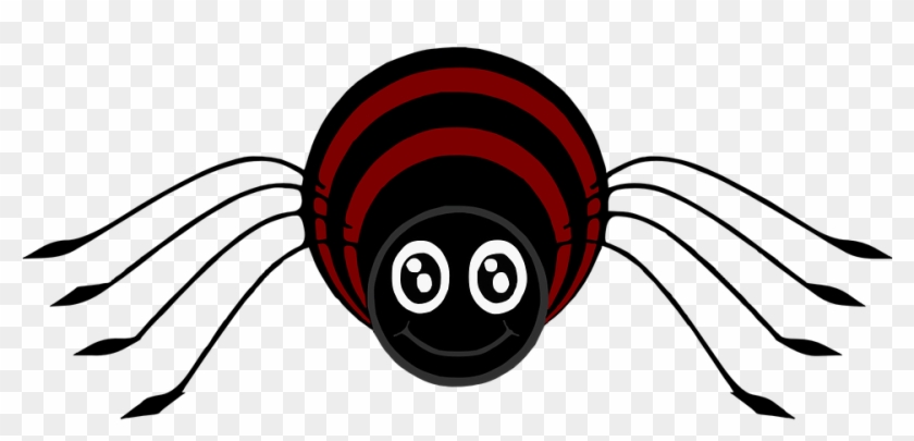 Insects Spider Clipart - Halloween Trick Or Treat Cute Sticker (rectangle) #160920