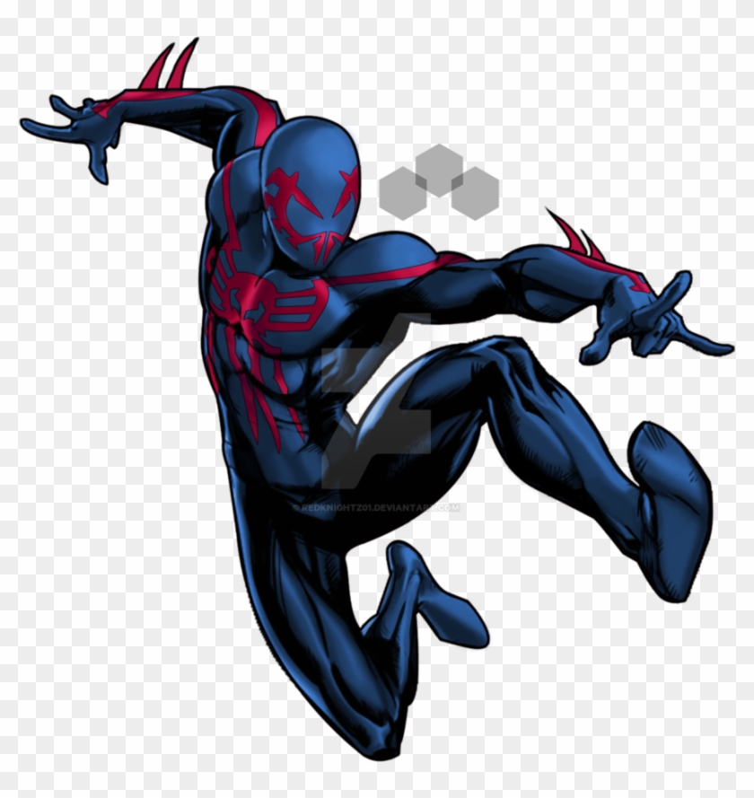 Spider-man 2099 Marvel Avenger Alliance By Redknightz01 - Insomniac Games Spider Man #160970