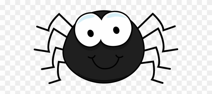 Black Cartoon Spider Clip Art - Cartoon Spider #160978