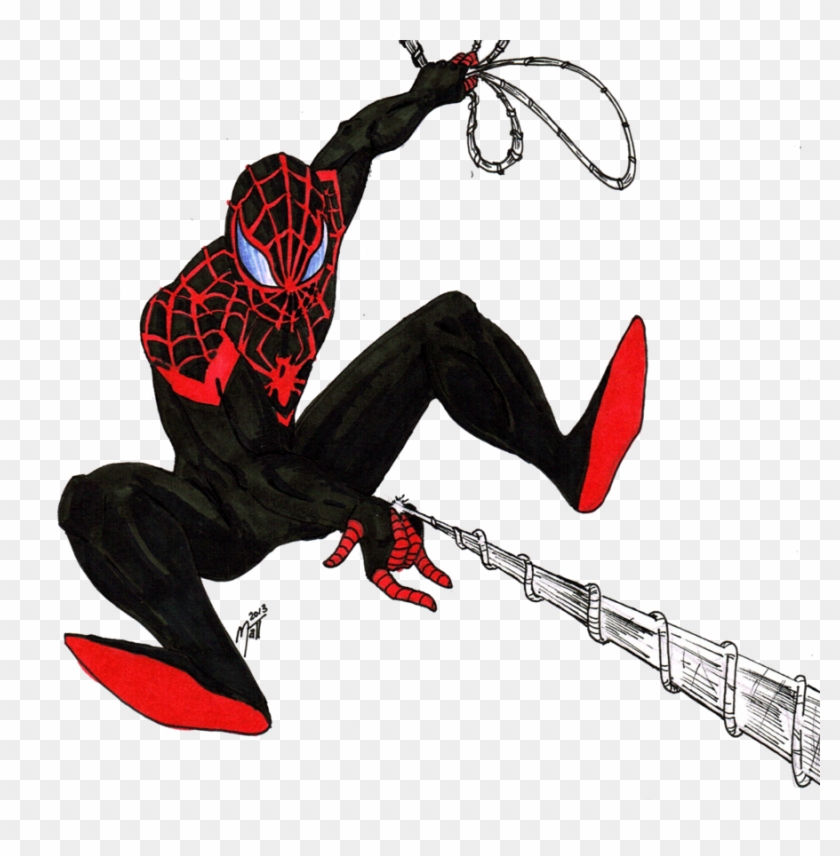 Spiderman Shooting Web Clip Art - Spider Man With Spider Web #160994