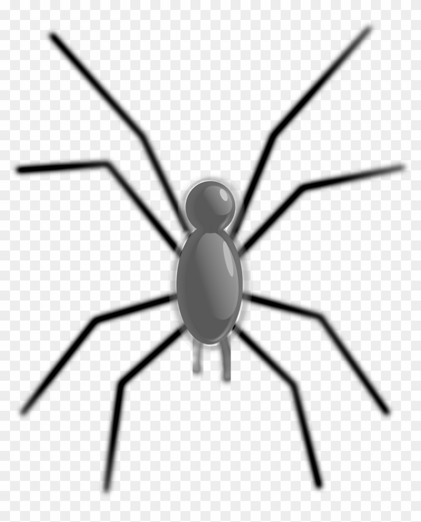 Spider Legs Clipart - Custom Spider Shower Curtain #161089