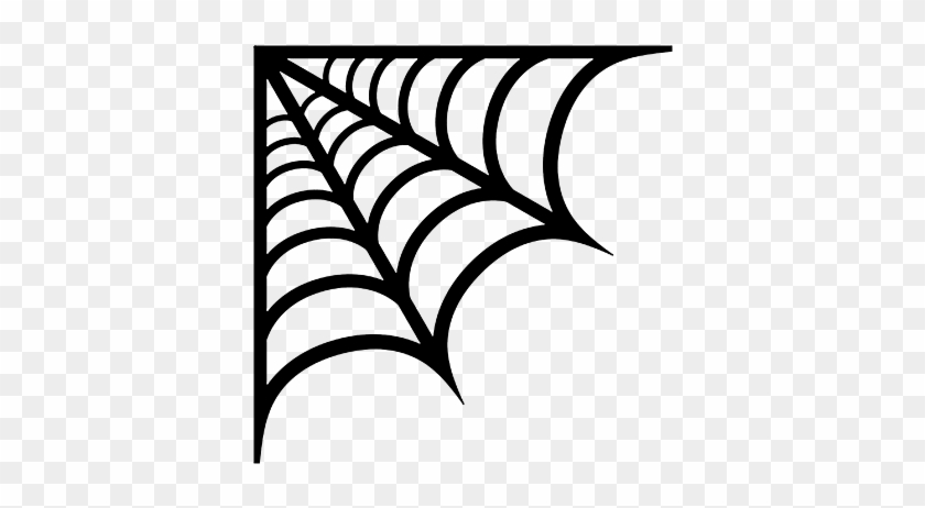 Spider Web - - Corner Spider Web Vector #161109