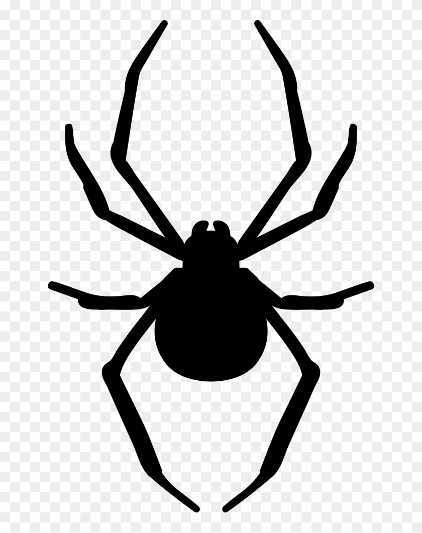 Spider Arthropod Animal Silhouette Comments - Woodburns Stencil Shop Spider Stencil Made From 4 Ply #161204